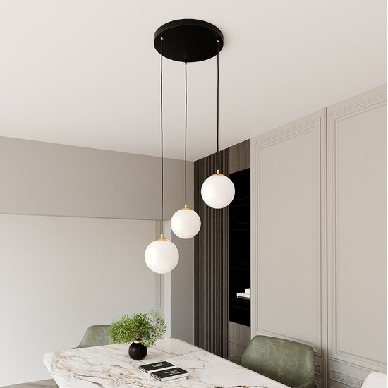 Emibig Emibig ROYAL 3 BL Pendant Lamp - Retro Style with a Modern Twist