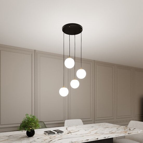 Emibig Emibig Royal 4 BL Pendant Lamp - Retro style with a modern twist