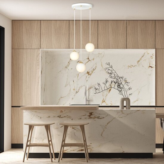 Emibig Emibig ROYAL 3 WH - Lámpara colgante elegante para cualquier habitación