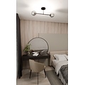 Emibig Emibig ROMA 2 BL GRAFIT - Moderne plafondlamp voor elke ruimte