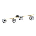 Emibig Emibig SPLENDI 4 BL GRAFIT - Modern ceiling lamp with stylish design