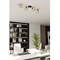 Emibig Emibig SPLENDI 4 BL GRAFIT - Moderne plafondlamp met stijlvol ontwerp