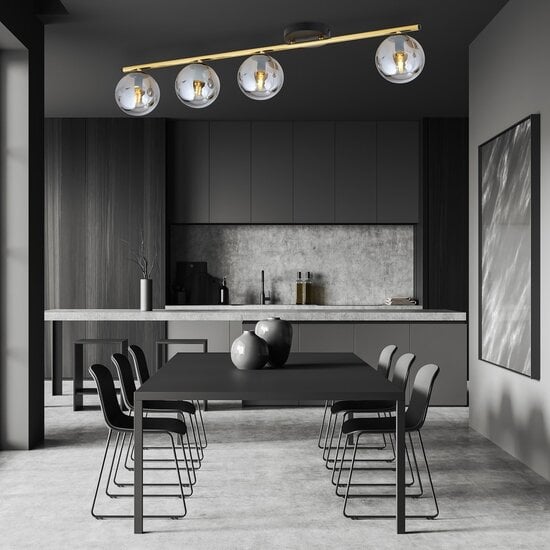 Emibig Emibig MONZA 4 BL GRAFIT - Moderne Deckenlampe für jeden Raum