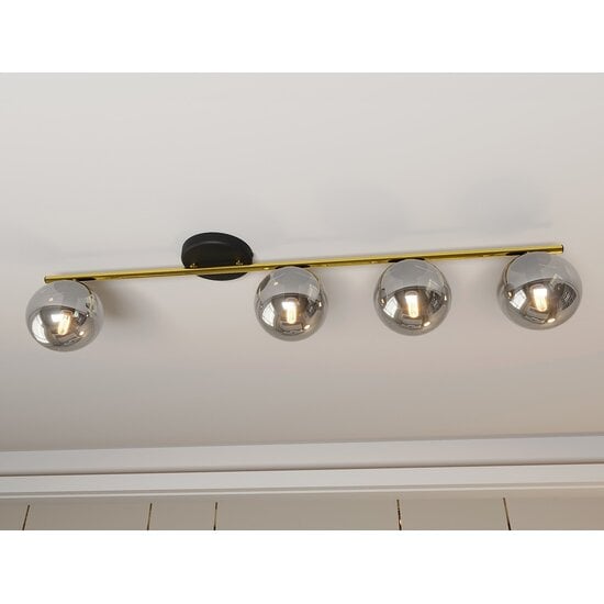 Emibig Emibig MONZA 4 BL GRAFIT - Moderne Deckenlampe für jeden Raum