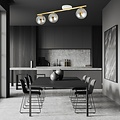 Emibig Emibig MONZA 3 WH GRAFIT - Moderne plafondlamp met stijlvol ontwerp