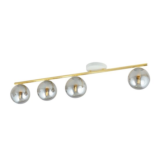 Emibig Emibig MONZA 4 WH GRAFIT - Lampe de plafond moderne pour tous les espaces