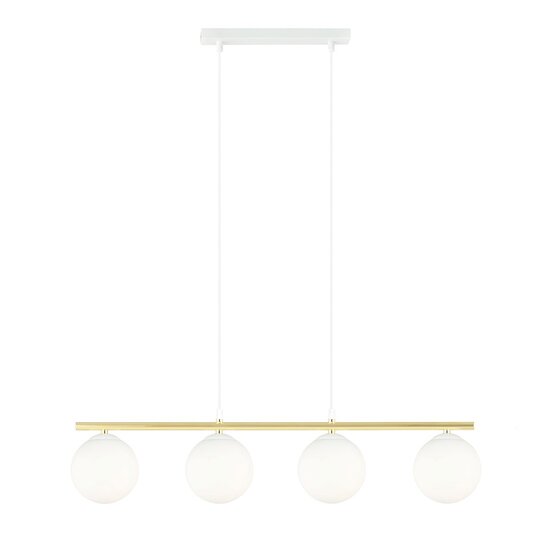 Emibig Emibig ALLORA 4 WH OPAL - Modern pendant lamp for any space