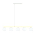 Emibig Emibig ALLORA 5 WH OPAL - Moderne Pendelleuchte für stilvolle Räume