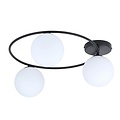 Emibig Emibig SOPRA 3 BL OPAL - Minimalist ceiling lamp for a modern look
