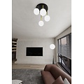 Emibig Emibig DOLCE 4 BL OPAL - Retro plafondlamp voor een stijlvolle uitstraling