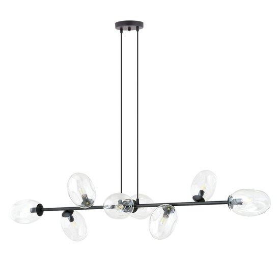 Emibig Emibig PANDORA 8 BL TRANSPARENT - Moderne Pendelleuchte für stilvolles Ambiente