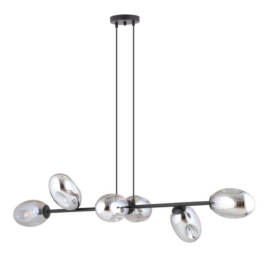 Emibig Emibig PANDORA 6 BL GRAPHITE - Modern pendant lamp for any space