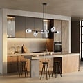 Emibig Emibig PANDORA 6 BL GRAPHITE - Modern pendant lamp for any space
