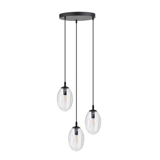 Emibig Emibig ASTRAL 3 BL PREMIUM TRANSPARENT - Moderne hanglamp voor elke ruimte