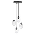 Emibig Emibig ASTRAL 4 BL PREMIUM TRANSPARENT - Lampe suspendue moderne pour une ambiance élégante