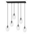 Emibig Emibig ASTRAL 6 BL TRANSPARENT - Modern pendant lamp for a stylish look