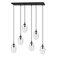 Emibig Emibig ASTRAL 6 BL TRANSPARENT - Modern pendant lamp for a stylish look