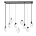 Emibig Emibig ASTRAL 9 BL TRANSPARENT - Lampe suspendue moderne pour tout espace