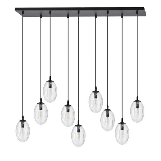 Emibig Emibig ASTRAL 9 BL TRANSPARENT - Lámpara colgante moderna para un ambiente elegante