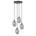 Emibig Emibig ASTRAL 4 BL PREMIUM GRISE - Lampe suspendue moderne pour tous les espaces