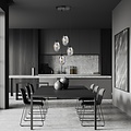 Emibig Emibig ASTRAL 4 BL PREMIUM GRAFIT - Lámpara colgante moderna para cualquier espacio