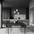 Emibig Emibig ASTRAL 4 BL PREMIUM GRAFIT - Modern pendant lamp for any space