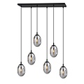 Emibig Emibig ASTRAL 6 BL GRAFIT - Lámpara colgante moderna para una iluminación elegante