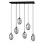 Emibig Emibig ASTRAL 6 BL GRAFIT - Lámpara colgante moderna para una iluminación elegante