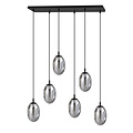 Emibig Emibig ASTRAL 6 BL GRAFIT - Lámpara colgante moderna para una iluminación elegante