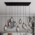 Emibig Emibig ASTRAL 9 BL GRAFIT - Lámpara colgante moderna para una iluminación elegante
