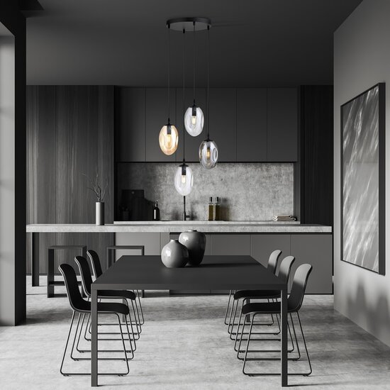 Emibig Emibig ASTRAL 4 BL PREMIUM MIX - Moderne hanglamp voor sfeervolle verlichting