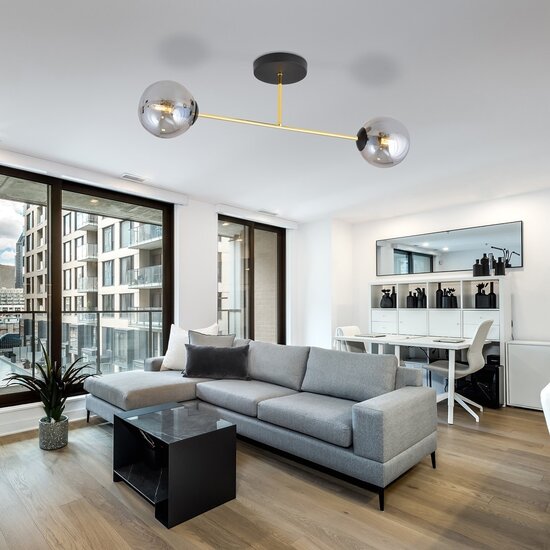 Emibig Emibig MAGNUM 2 BL GRAFIT - Stilvolle Deckenlampe für jeden Raum