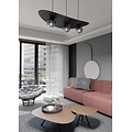 Emibig Emibig AURA 3 BL GRAPHITE - Modern pendant lamp for stylish ambiance