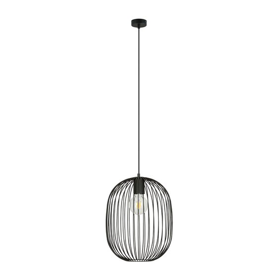 Emibig Emibig ONYX 1 BL - Industrielle Pendelleuchte für stilvolles Ambiente