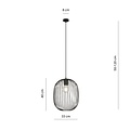 Emibig Emibig ONYX 1 BL - Stylish industrial pendant lamp for any space
