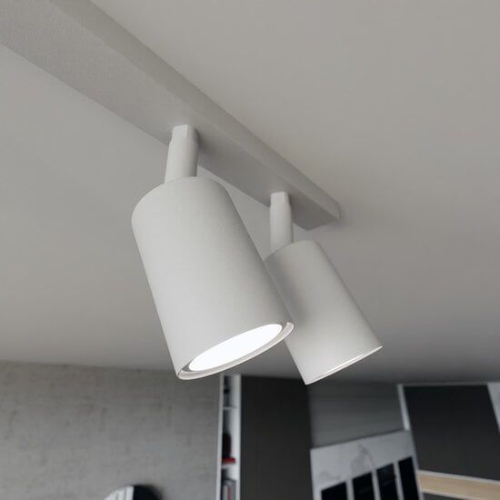 Emibig Emibig FLASH 4 WHITE - Lampe de plafond minimaliste pour tous les espaces