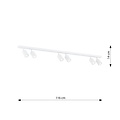 Emibig Emibig FLASH 6 WHITE - Minimalistische Deckenlampe für jeden Raum