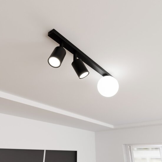 Emibig Emibig BASTER 3 BLACK - Moderne Deckenlampe für stilvolles Ambiente