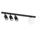 Emibig Emibig BASTER 4 BLACK - Modern ceiling lamp for a stylish look