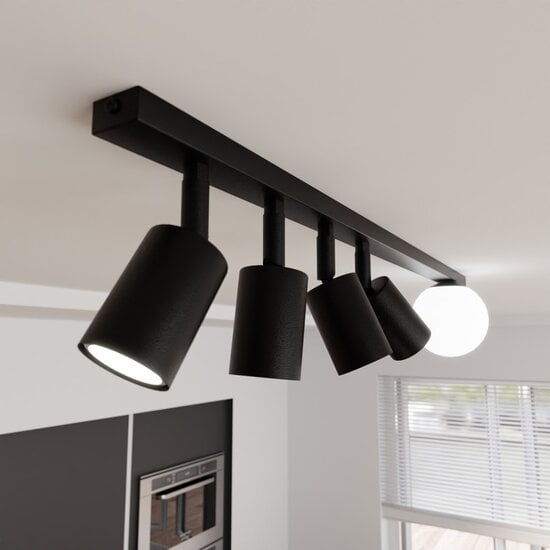 Emibig Emibig BASTER 5 BLACK - Moderne Deckenlampe für stilvolles Ambiente