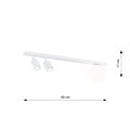 Emibig Emibig BASTER 3 WHITE - Plafonnier moderne pour un éclairage stylé