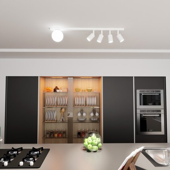 Emibig Emibig BASTER 5 WEISS - Moderne Deckenlampe für stilvolle Räume