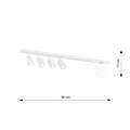 Emibig Emibig BASTER 5 WHITE - Moderne Deckenlampe für stilvolle Beleuchtung