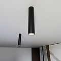 Emibig Emibig TECNO 1M BLACK - Lámpara de techo minimalista para cualquier espacio