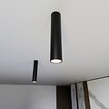 Emibig Emibig TECNO 1M BLACK - Lampe de plafond minimaliste pour tous les espaces
