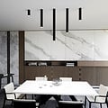 Emibig Emibig TECNO 1M BLACK - Lampe de plafond minimaliste pour tous les espaces