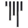 Emibig Emibig TECNO 1S BLACK - Minimalistische plafondlamp voor moderne interieurs