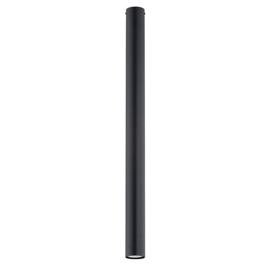 Emibig Emibig TECNO 1XXL BLACK - Minimalistische plafondlamp voor elke ruimte