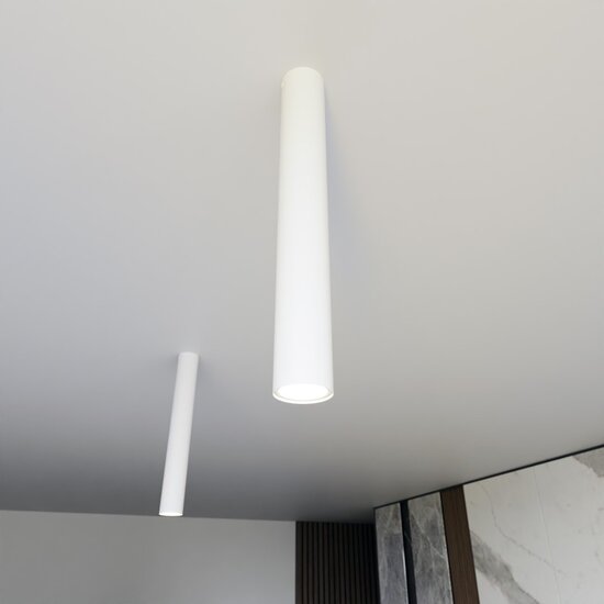 Emibig Emibig TECNO 1L WHITE - Lampe de plafond minimaliste pour tous les espaces