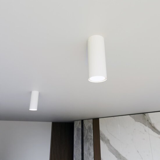 Emibig Emibig TECNO 1S WHITE - Minimalistische plafondlamp voor elke ruimte